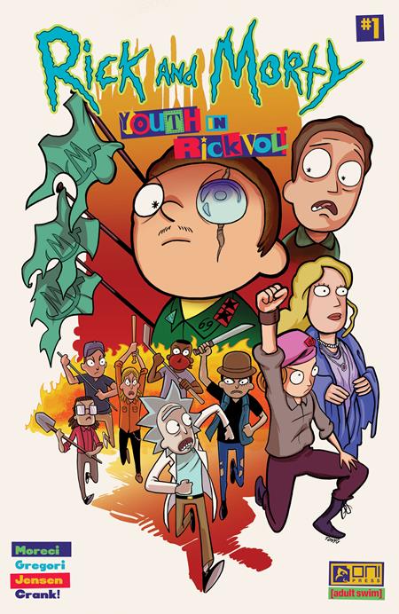 RICK AND MORTY FINALS WEEK CONTESTED CONVENTION #1 (ONE SHOT) CVR A SUZI BLAKE (MR) -Releases: 8/14/24