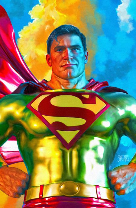 SUPERMAN UNLIMITED #4 CVR B MARK SPEARS CARD STOCK VAR - ISBN: 76194139077200421 - Release Date: 8/20/25