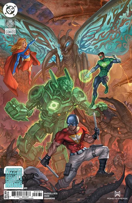 JUSTICE LEAGUE VS GODZILLA VS KONG 2 #3 (OF 7) CVR C ALAN QUAH CARD STOCK VAR - ISBN: 76194138628700331 - Release Date: 8/6/25