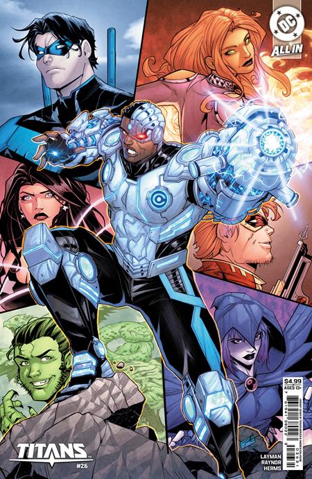 TITANS #26 CVR C TRAVIS MERCER CARD STOCK VAR - ISBN: 76194138022302631 - Release Date: 8/20/25