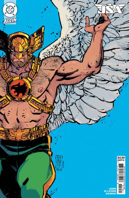 JSA #10 CVR B JORGE CORONA CARD STOCK VAR - ISBN: 76194138522801021 - Release Date: 8/6/25