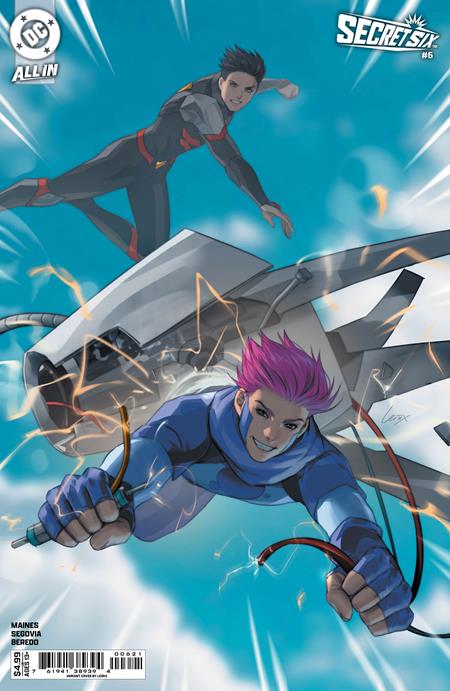 SECRET SIX #6 (OF 6) CVR B LESLEY LEIRIX LI CARD STOCK VAR - ISBN: 76194138939400621 - Release Date: 8/6/25