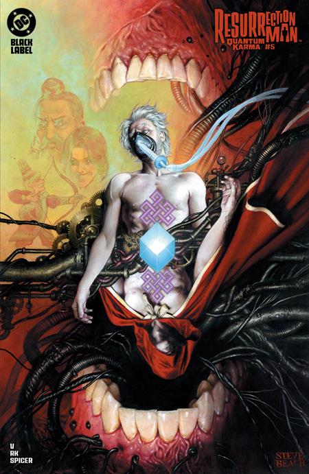 RESURRECTION MAN QUANTUM KARMA #5 (OF 6) CVR B STEVE BEACH CARD STOCK VAR (MR) - ISBN: 76194138525900521 - Release Date: 8/6/25
