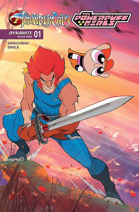 THUNDERCATS POWERPUFF GIRLS #1 CVR C CORAN KIZER STONE VAR - 7/23/25 - Release Date: 7/23/25