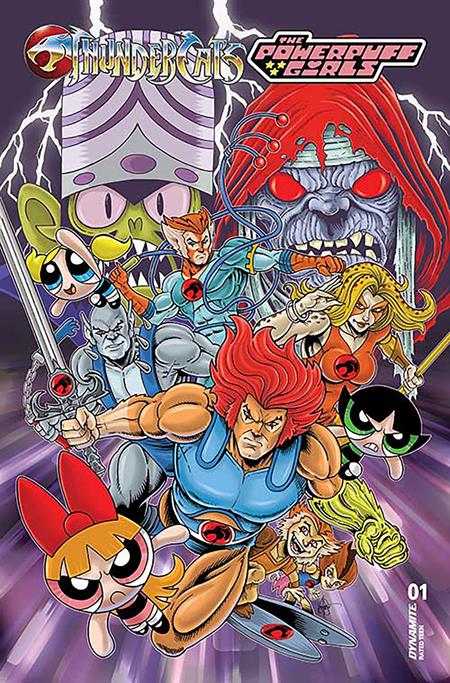 THUNDERCATS POWERPUFF GIRLS #1 CVR M KEN HAESER ORIGINAL FOC BONUS VAR - 7/23/25 - Release Date: 7/23/25