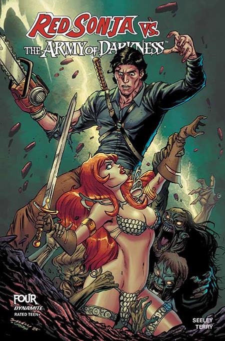 RED SONJA VS AOD #4 CVR B TIM SEELEY VAR - ISBN: 72513035478504021 - Release Date: 8/6/25