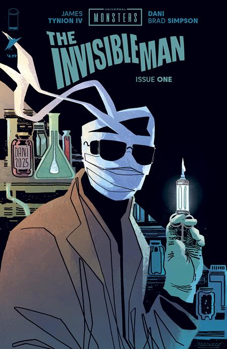 UNIVERSAL MONSTERS THE INVISIBLE MAN #1 (OF 4) CVR A DANI & BRAD SIMPSON - ISBN: 70985304411600111 - Release Date: 8/27/25
