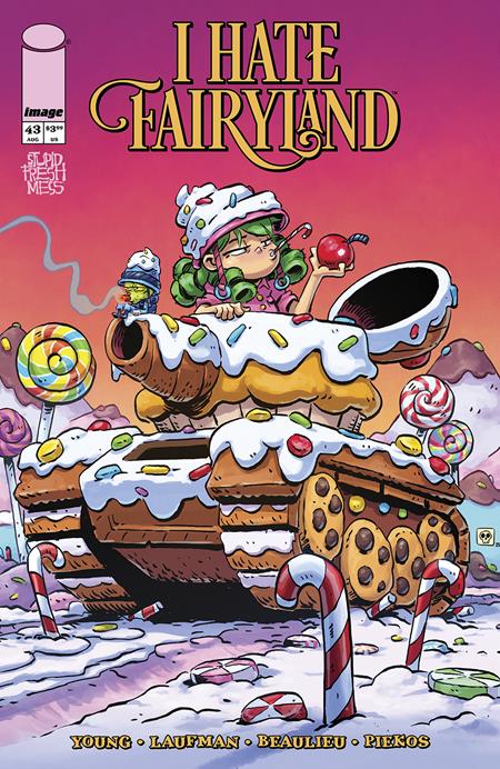 I HATE FAIRYLAND #43 CVR A DEREK LAUFMAN & JEAN FRANCOIS BEAULIEU (MR) - ISBN: 70985303625804311 - Release Date: 8/13/25