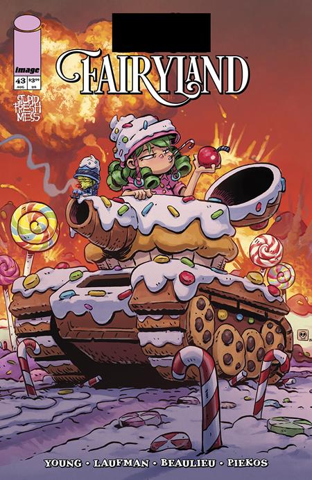 I HATE FAIRYLAND #43 CVR B DEREK LAUFMAN & JEAN FRANCOIS BEAULIEU F*CK (UNCENSORED) FAIRYLAND VAR (MR) - ISBN: 70985303625804321 - Release Date: 8/13/25