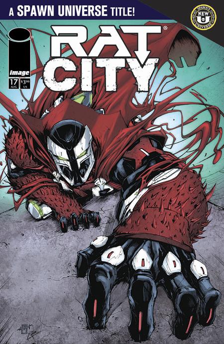 SPAWN RAT CITY #17 CVR B JONATHAN URIBE VAR - ISBN: 70985303966201721 - Release Date: 8/27/25