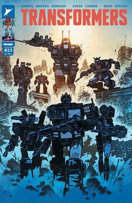 TRANSFORMERS #23 CVR B JORGE CORONA & MIKE SPICER VAR - ISBN: 70985303861002321 - Release Date: 8/13/25