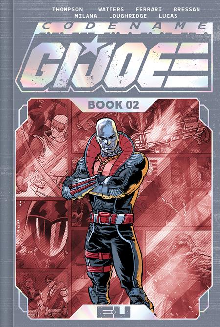 CODENAME GI JOE DLX EDITION HC BOOK 02 DIRECT MARKET EXCLUSIVE ANDREI BRESSAN & ADRIANO LUCAS SPOT FOIL CVR - ISBN: 9781534330559 - Release Date: 9/24/25