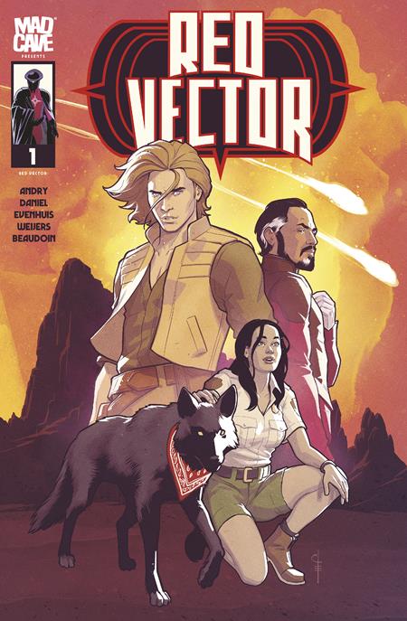 RED VECTOR #1 (OF 5) CVR A CHRIS EVENHUIS - ISBN: 60196140492200111 - Release Date: 8/27/25