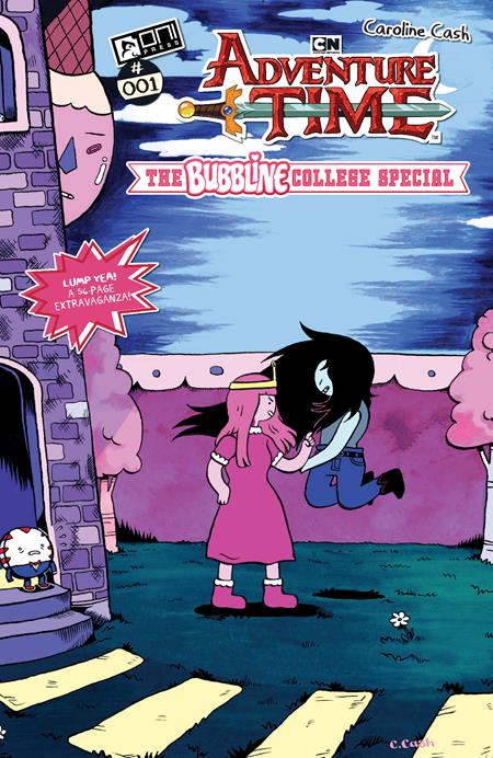 ADVENTURE TIME (2025) THE BUBBLINE COLLEGE SPECIAL # 1 (ONE SHOT) CVR A CAROLINE CASH - ISBN: 64985600877000111 - Release Date: 8/20/25