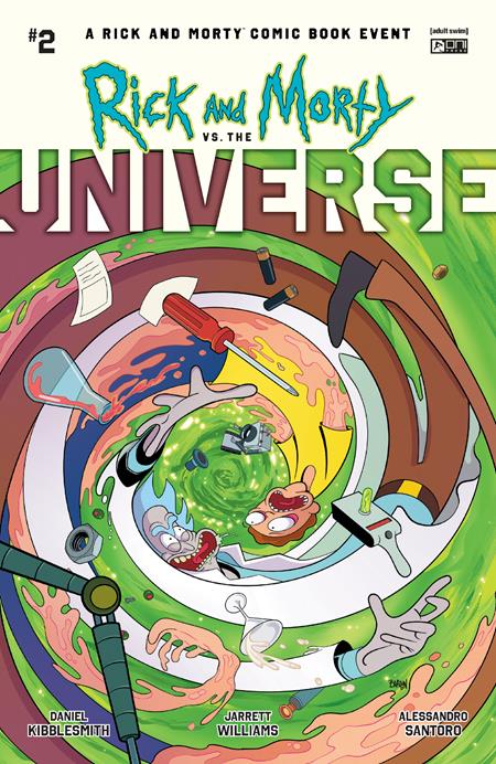 RICK AND MORTY VS THE UNIVERSE #2 (OF 4) CVR A DAVE BARDIN - ISBN: 64985600845900231 - Release Date: 8/13/25