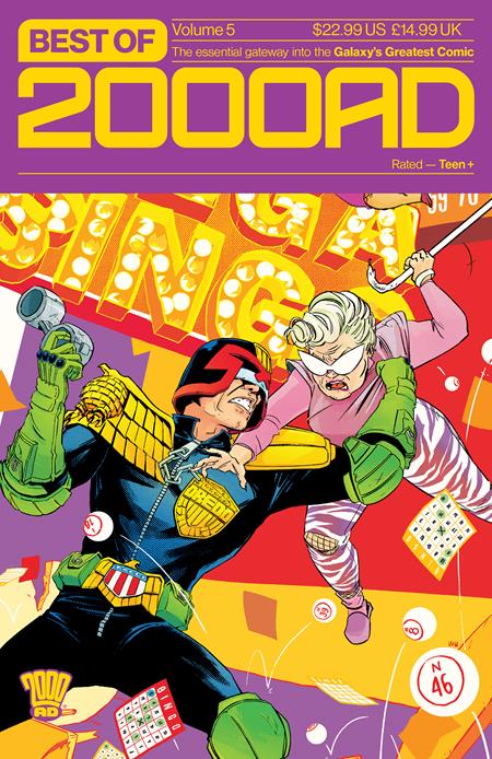 BEST OF 2000 AD TP VOLUME 05 (OF 6) ESSENTIAL GATEWAY TO THE GALAXYS GREATEST COMIC Previously Solicited through Diamond - Release Date: 8/20/25