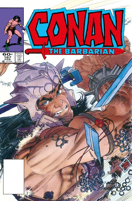 CONAN THE BARBARIAN THE ORIGINAL COMICS OMNIBUS HC VOL 06 DIRECT MARKET EDITION MIKE KALUTA CVR (MR) Previously Offered Thru Diamond - Release Date: 8/6/25