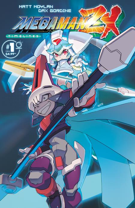 MEGA MAN ZX TIMELINES #1 (ONE SHOT) CVR B HANZO STEINBACH VAR - Release Date: 8/27/25