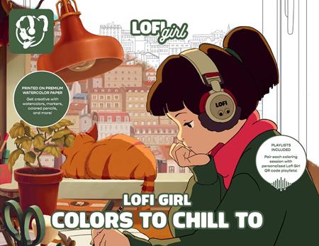 LOFI GIRL COLORS TO CHILL TO TP ISBN: 978141979457551699 - FOC DATE: 6/28/26 - Release Date: 8/5/26