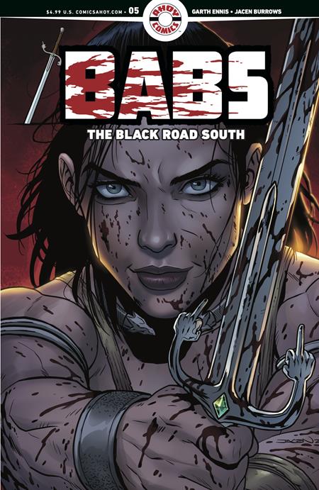 BABS THE BLACK ROAD SOUTH #5 (OF 6) CVR A JACEN BURROWS (MR) ISBN: 85647000846200511 - FOC DATE: 8/16/26 - Release Date: 9/16/26