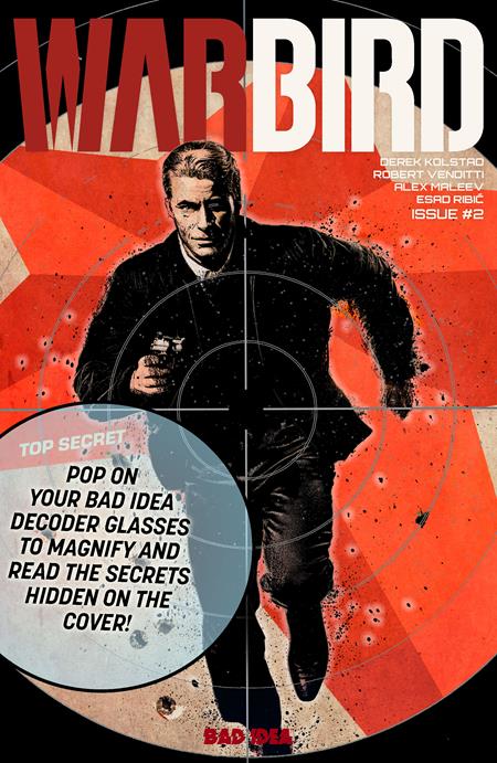 WARBIRD #2 (OF 4) CVR D ALEX MALEEV SECRET DECODER VAR ISBN: 85001727744102041 - FOC DATE: 8/30/26 - Release Date: 9/30/26