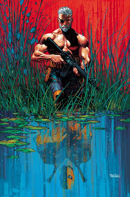 DEATHSTROKE THE TERMINATOR #6 CVR B DAN PANOSIAN CARD STOCK VAR ISBN: 76194139721400621 - FOC DATE: 7/26/26 - Release Date: 8/19/26