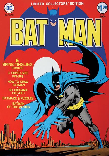 LIMITED COLLECTORS EDITION #25 FACSIMILE EDITION CVR A NEAL ADAMS ISBN: 76194139512800111 - FOC DATE: 7/19/26 - Release Date: 8/12/26