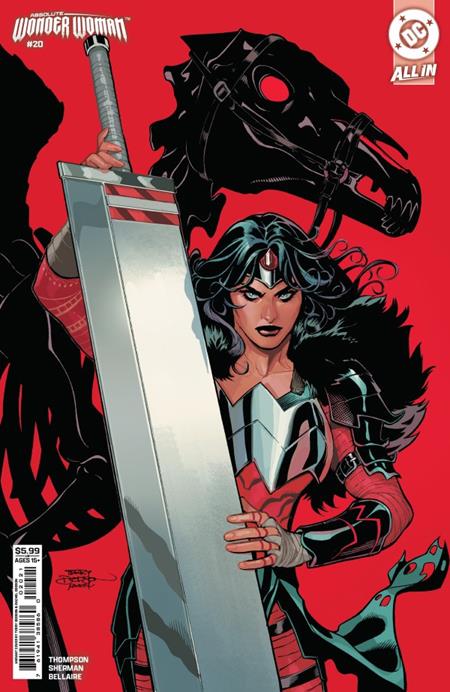 DF ABSOLUTE WONDER WOMAN #20 VARIANT SIGNED BY TERRY & RACHEL DODSON ISBN: 725130367235 - FOC DATE: 7/5/26 - Release Date: 8/26/26