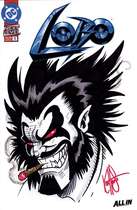 DF LOBO #1 SIGNED AND REMARKED BY KEN HAESER ISBN: 725130367228 - FOC DATE: 7/5/26 - Release Date: 8/26/26