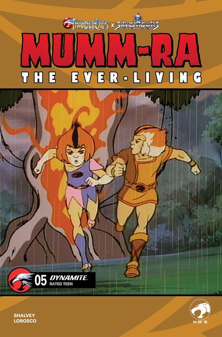 MUMM RA THE EVER LIVING #5 CVR E ANIMATION ART VAR ISBN: 72513036403605051 - FOC DATE: 7/26/26 - Release Date: 8/19/26