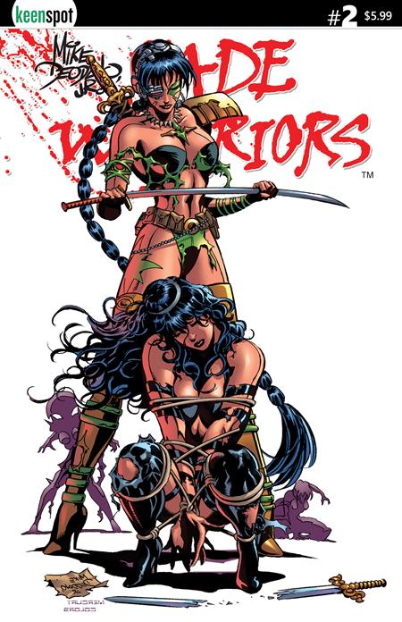 JADE WARRIORS #2 CVR C MIKE DEODATO ALL TIED UP VAR ISBN: 60283502336200231 - FOC DATE: 7/5/26 - Release Date: 8/12/26