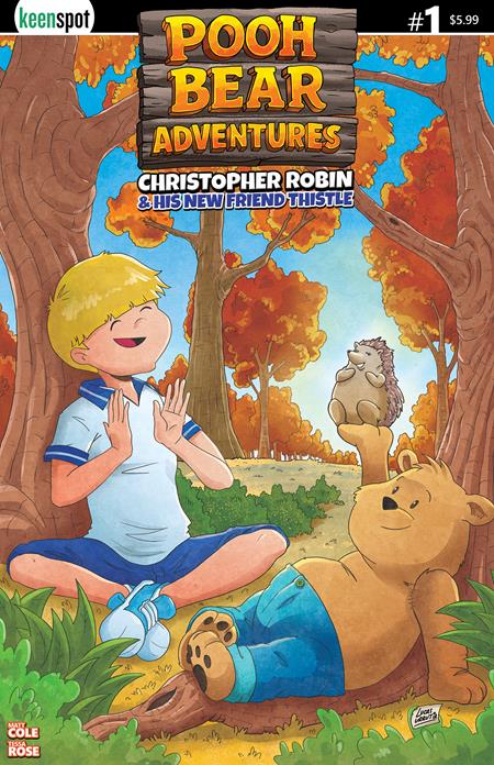 POOH BEAR ADVENTURES CHRISTOPHER ROBIN & HIS NEW FRIEND THISTLE #1 (ONE SHOT) CVR C LUCAS URRUTIA VAR ISBN: 60283502341600131 - FOC DATE: 7/5/26 - Release Date: 8/26/26