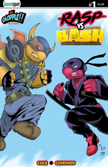 RASP VS BASH #1 (ONE SHOT) CVR B DANNY GIVENS & TOM RAPKA VAR ISBN: 60283502343000121 - FOC DATE: 7/5/26 - Release Date: 8/5/26
