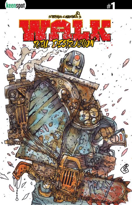 WALK TOTAL DESTRUCTION #1 (ONE SHOT) CVR C STEFANO CARDOSELLI HOLOFOIL FLIP VAR ISBN: 60283502342300131 - FOC DATE: 7/5/26 - Release Date: 8/26/26