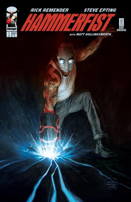 HAMMERFIST #1 CVR F ANDREW ROBINSON VAR (MR) ISBN: 70985304826800161 - FOC DATE: 8/2/26 - Release Date: 8/26/26