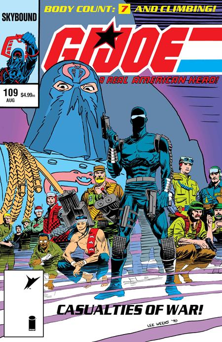 GI JOE A REAL AMERICAN HERO #109 HAMA FILES EDITION CVR C LEE WEEKS FOIL VAR ISBN: 70985304834300131 - FOC DATE: 8/2/26 - Release Date: 8/26/26
