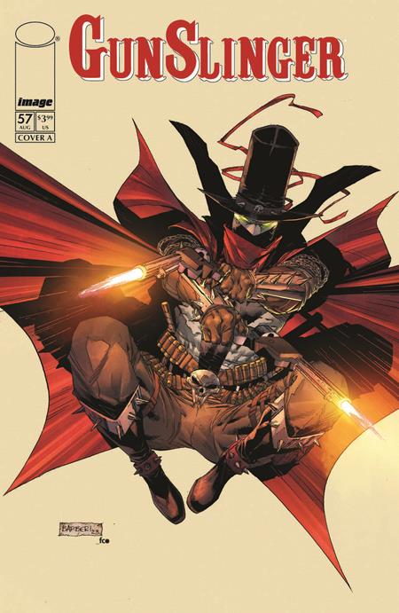 GUNSLINGER SPAWN #57 CVR A CARLO BARBERI ISBN: 70985303221205711 - FOC DATE: 7/26/26 - Release Date: 8/19/26