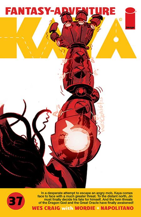 KAYA #37 CVR A WES CRAIG ISBN: 70985303591603711 - FOC DATE: 8/23/26 - Release Date: 9/16/26