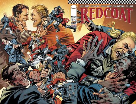 REDCOAT #20 CVR A BRYAN HITCH & BRAD ANDERSON WRAPAROUND ISBN: 70985303967902011 - FOC DATE: 8/23/26 - Release Date: 9/16/26