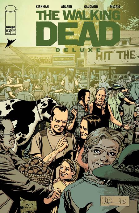 WALKING DEAD DELUXE #142 CVR B CHARLIE ADLARD & DAVE MCCAIG VAR (MR) ISBN: 70985303037914221 - FOC DATE: 7/12/26 - Release Date: 8/5/26