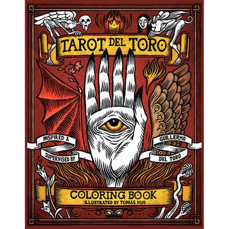 TAROT DEL TORO COLORING BOOK TP ISBN: 979833740000651799 - FOC DATE: 7/12/26 - Release Date: 8/12/26