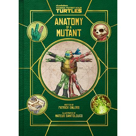 TEENAGE MUTANT NINJA TURTLES HC ANATOMY OF A MUTANT ISBN: 979833740030357500 - FOC DATE: 7/5/26 - Release Date: 8/5/26