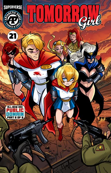 TOMORROW GIRL #21 CVR A TERRY PARR ISBN: 61072120048302111 - FOC DATE: 6/28/26 - Release Date: 8/5/26