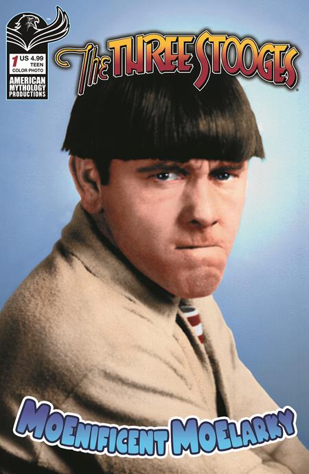THREE STOOGES MAGNIFICENT MOELARKY #1 CVR B COLOR PHOTO VAR ISBN: 78200334601800121 - FOC DATE: 8/2/26 - Release Date: 8/26/26