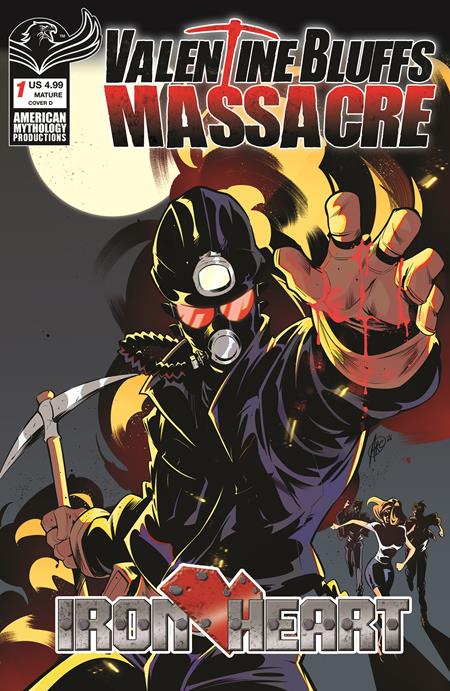 VALENTINE BLUFFS MASSACRE IRON HEART #1 (OF 2) CVR D ANDREA ARCARI VAR (MR) ISBN: 78200334600100141 - FOC DATE: 8/2/26 - Release Date: 8/26/26
