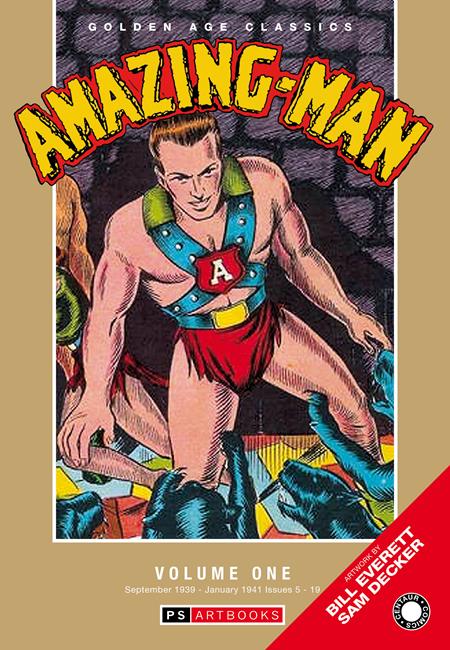 GOLDEN AGE CLASSICS AMAZING MAN HC VOL 01 ISBN: 978180394394755299 - FOC DATE: 6/28/26 - Release Date: 8/5/26