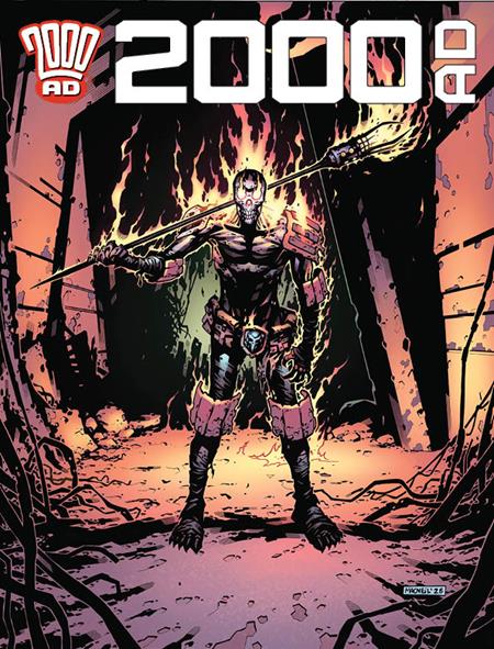 2000 AD PROG #2494 ISBN: 86001561420924941 - FOC DATE: 6/28/26 - Release Date: 8/19/26