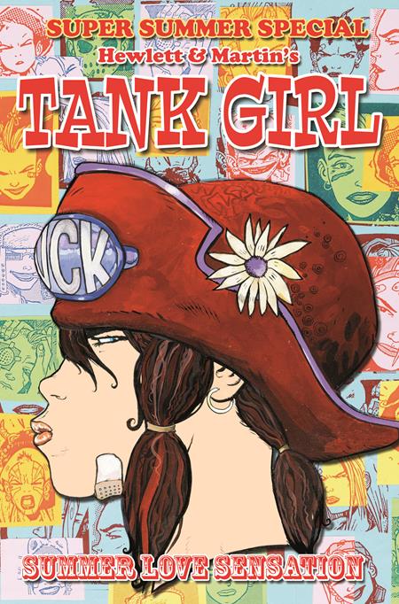 TANK GIRL SUMMER LOVE SENSATION 35TH ANNIVERSARY COMIC (ONE SHOT) CVR B JAMIE HEWLETT VAR ISBN: 65946017534800121 - FOC DATE: 7/12/26 - Release Date: 8/5/26