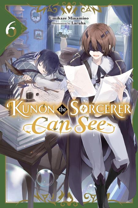 KUNON THE SORCERER CAN SEE LIGHT NOVEL VOL 06 ISBN: 979885542202351600 - FOC DATE: 7/5/26 - Release Date: 8/12/26
