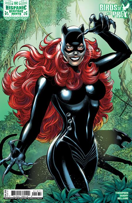 BIRDS OF PREY #13 CVR E JOSE LUIS GARCIA-LOPEZ & JOE PRADO HISPANIC HERITAGE MONTH CARD STOCK VAR - Release Date: 9/4/24